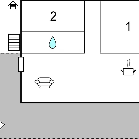 In With Wifi And 2 Bedrooms Drage